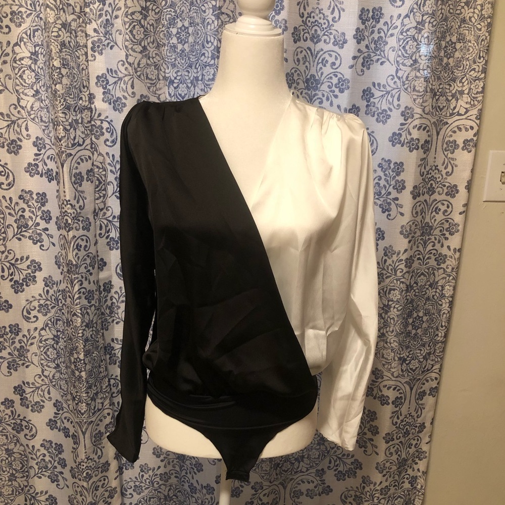 Black & white bodysuit